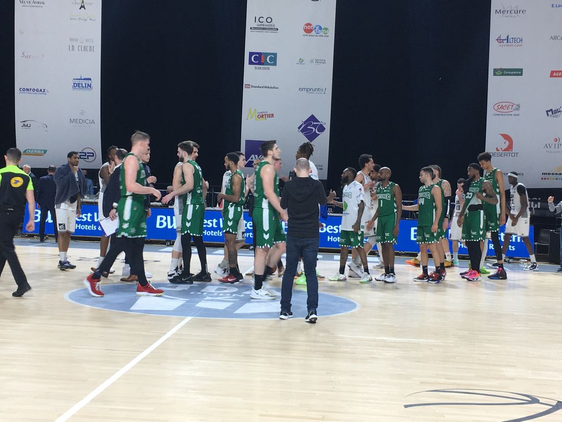 La JDA face à Nanterre, il y a quelques jours